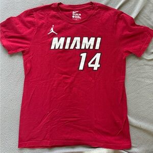 Nike Red Miami 14 Kids Short Sleeve Tee